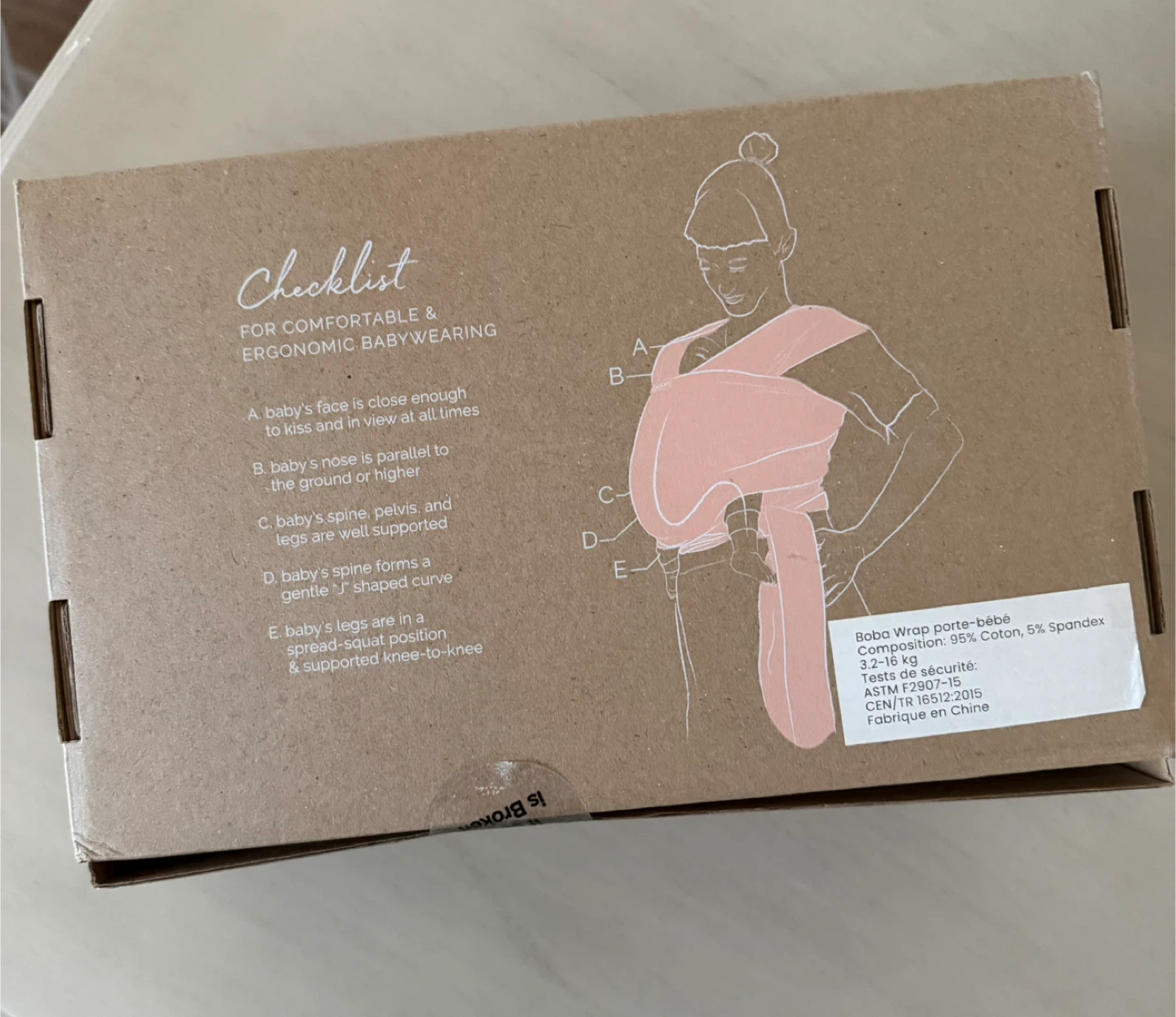Boba Wrap Baby Carrier - photo 3