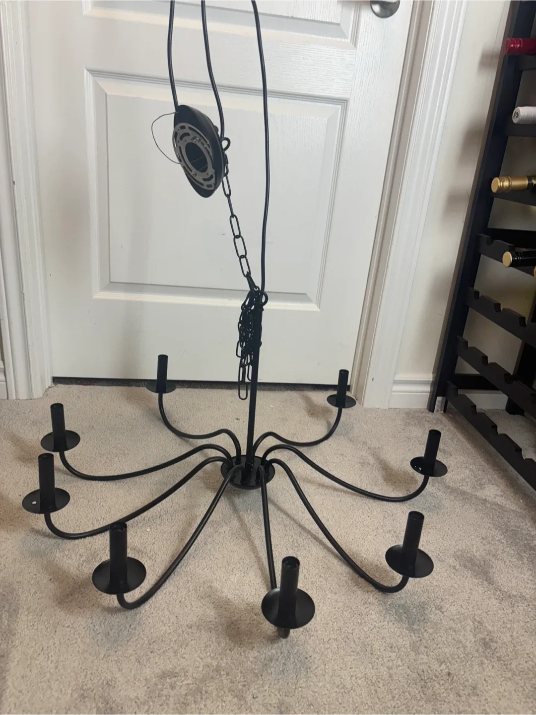 Aretzy 8-Light Farmhouse Chandelier image indicator(6)