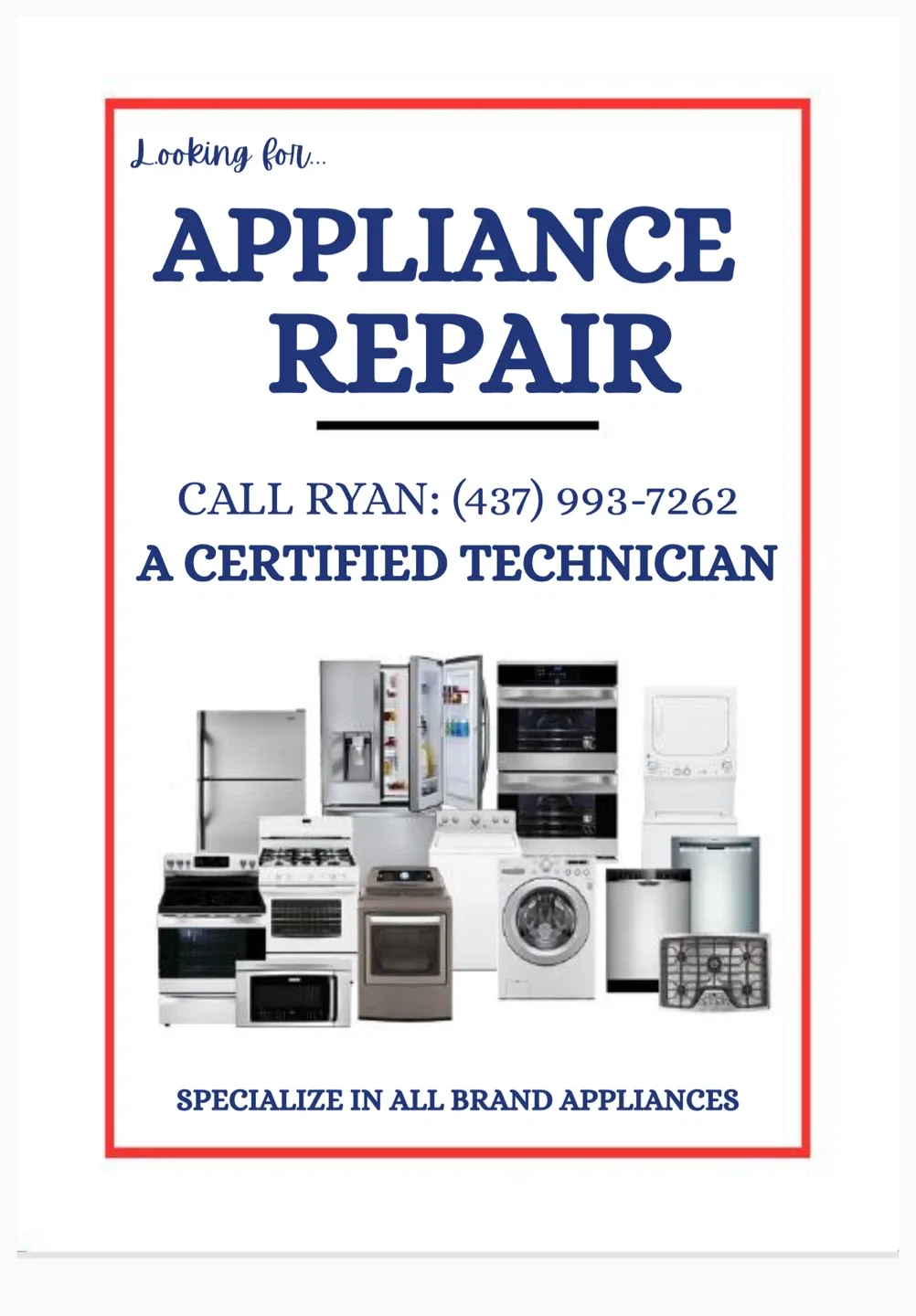 Appliance Repair Services