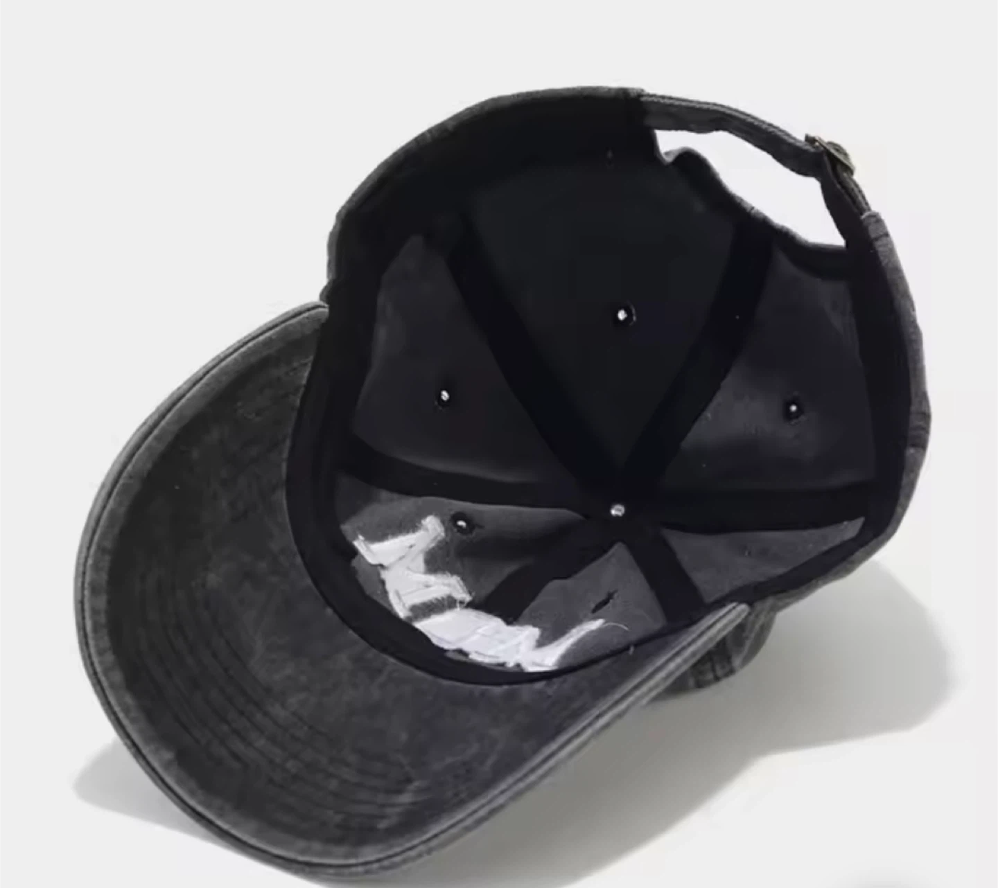 MOM Baseball Cap - Wine Red washed cotton - photo 4
