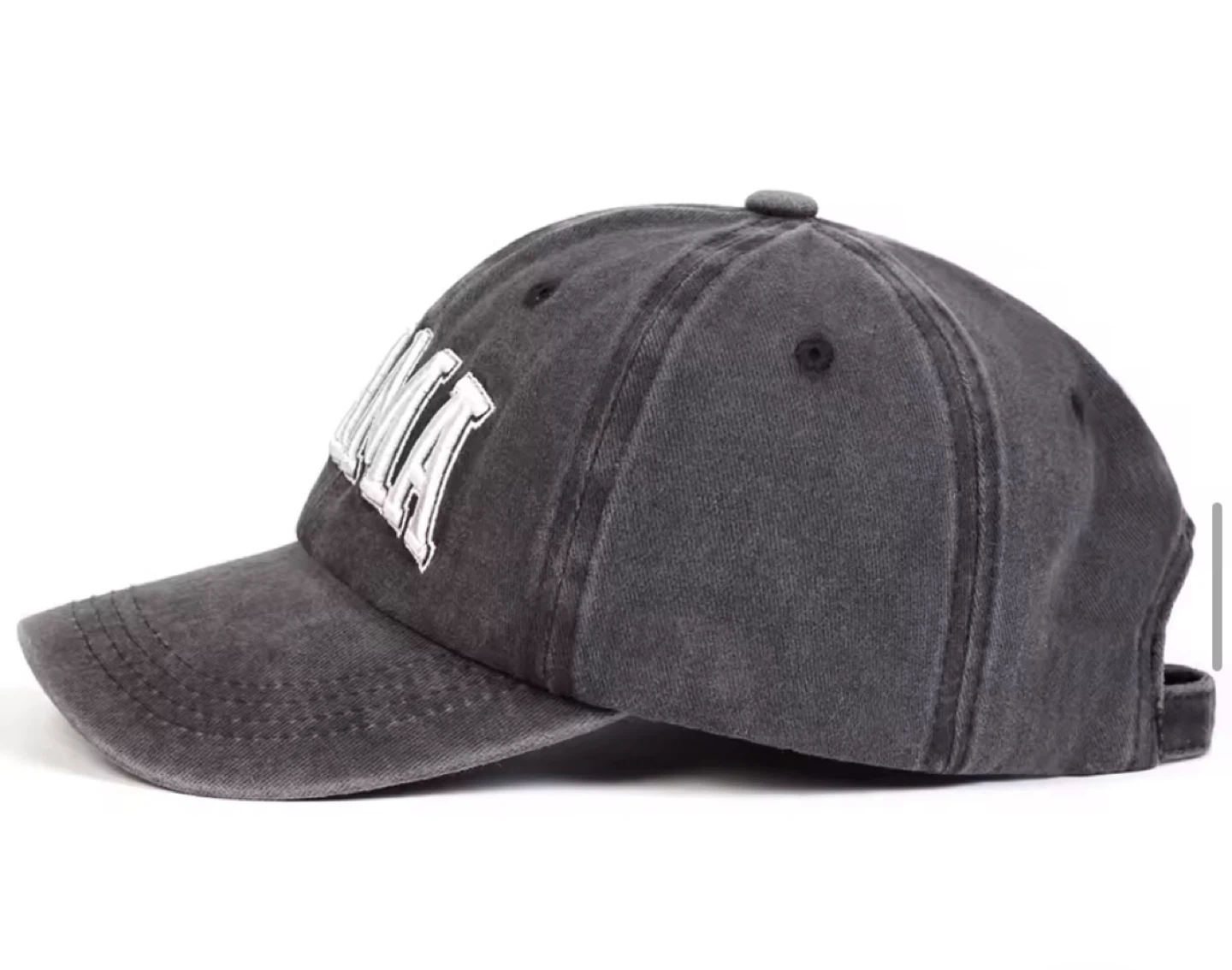 Dark Grey 'Mama' Baseball Cap - photo 4