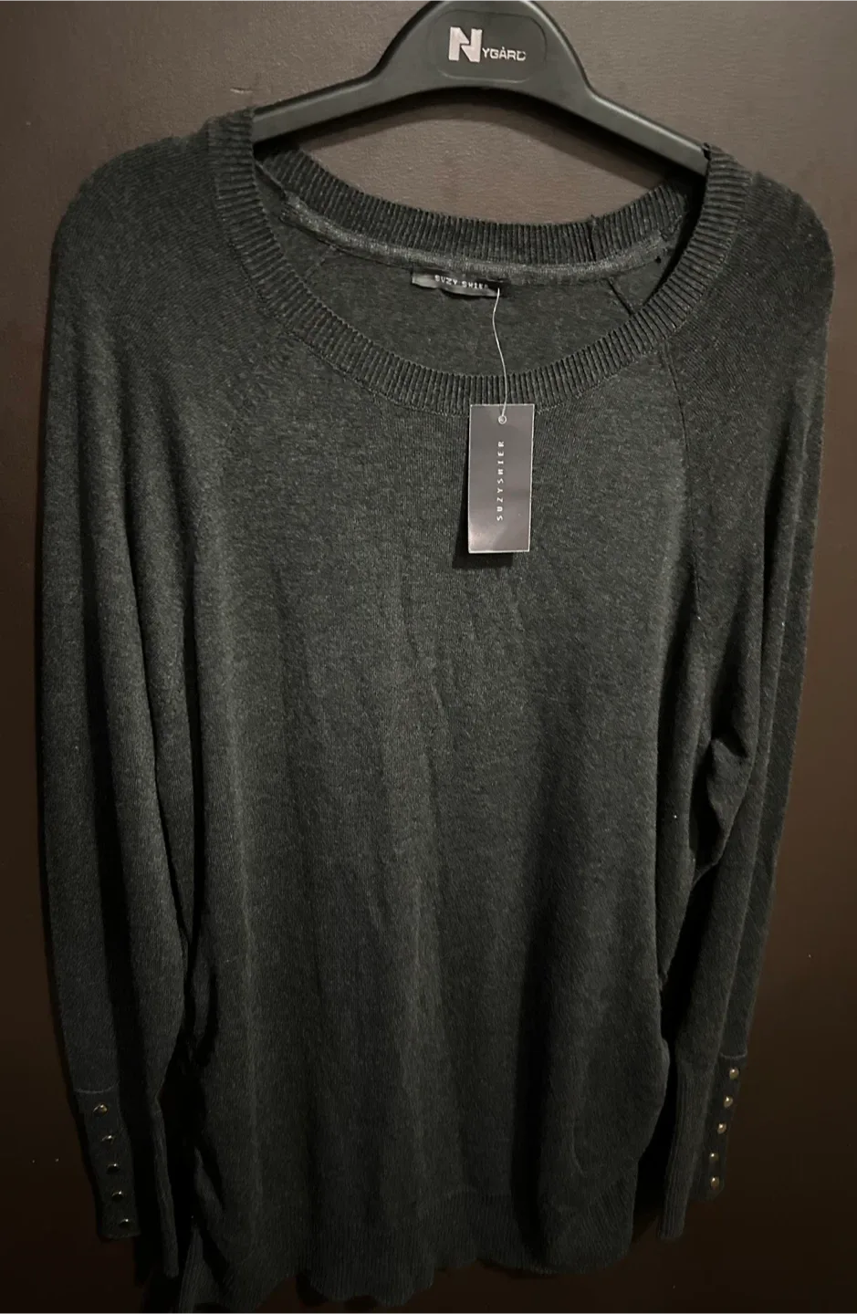 Suzy Shier Grey Sweater - Size XL/XXL