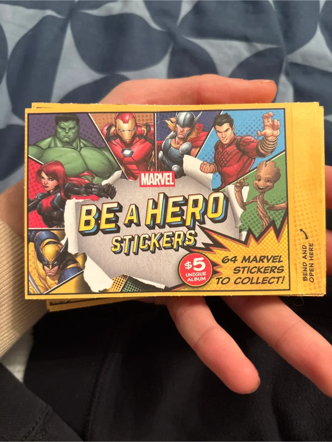Marvel Be A Hero Stickers - 64 to Collect!