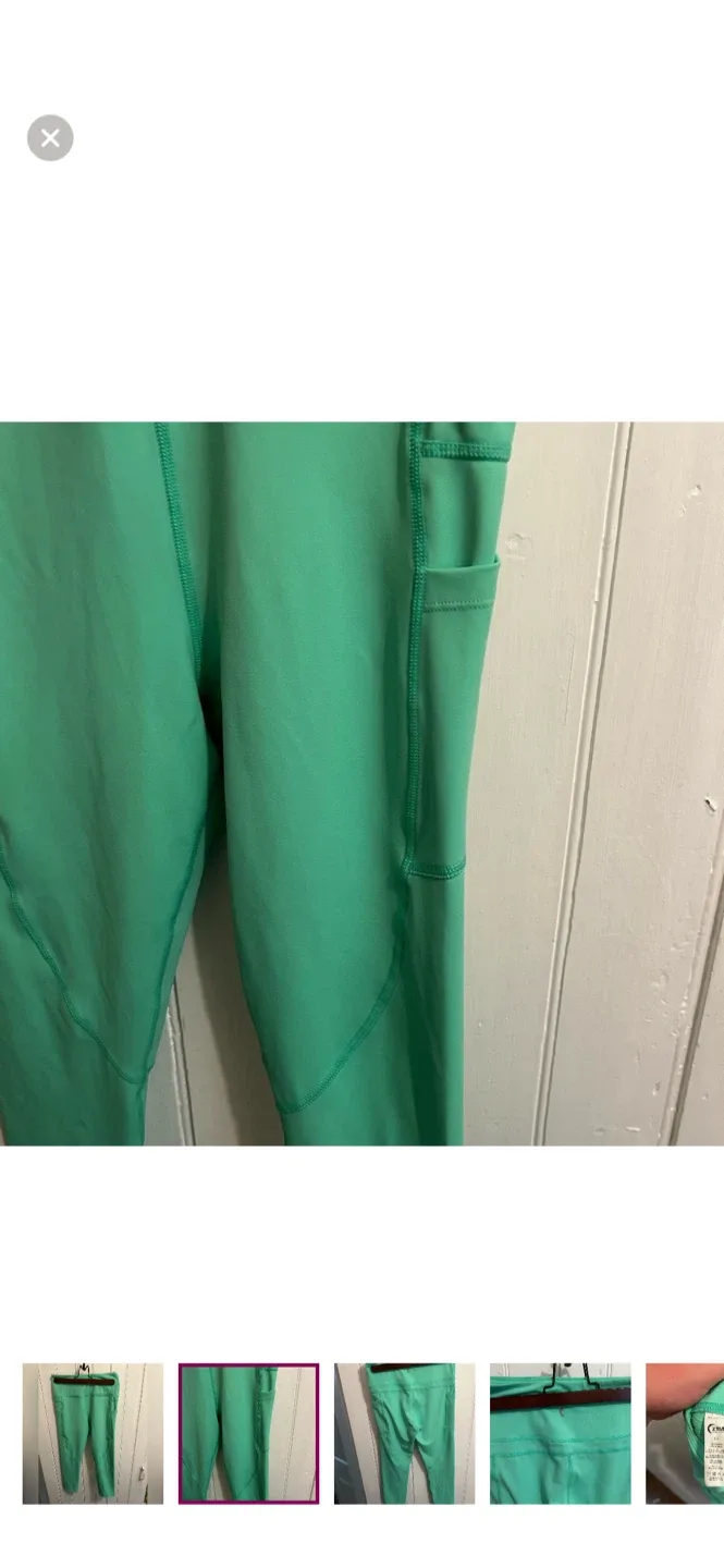 Zyia Active Capri Leggings, Size 6-8 image indicator(2)