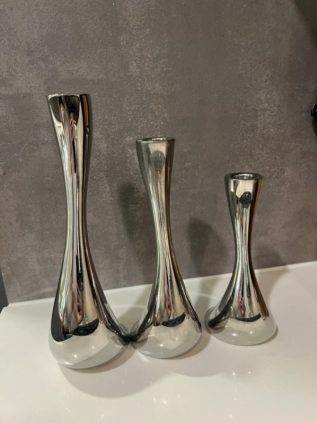 Georg Jensen Cobra Candle Holders (Set of 3) image indicator(3)