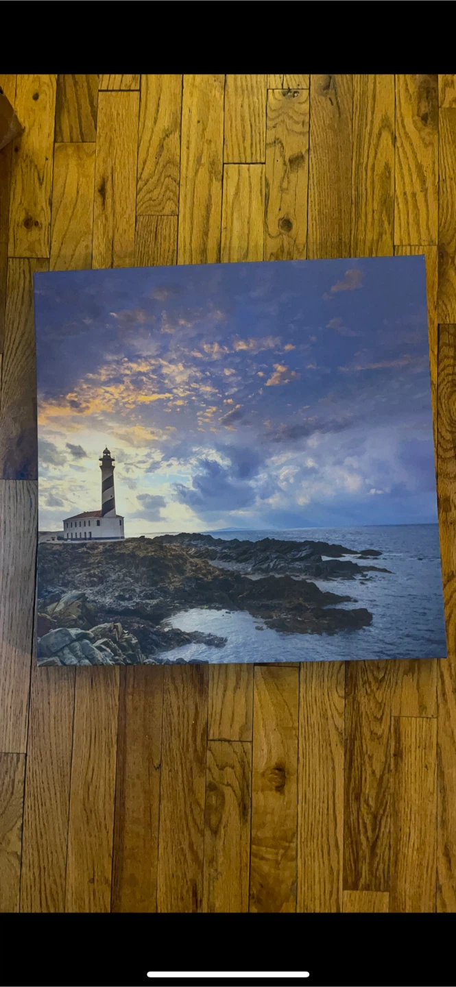 🌊 Coastal Lighthouse Canvas Wall Art – Beautiful Large Print