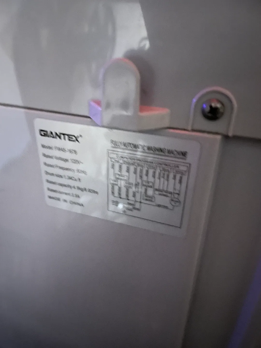 Giantex Easy Life Fully Automatic Washing Machine image indicator(5)