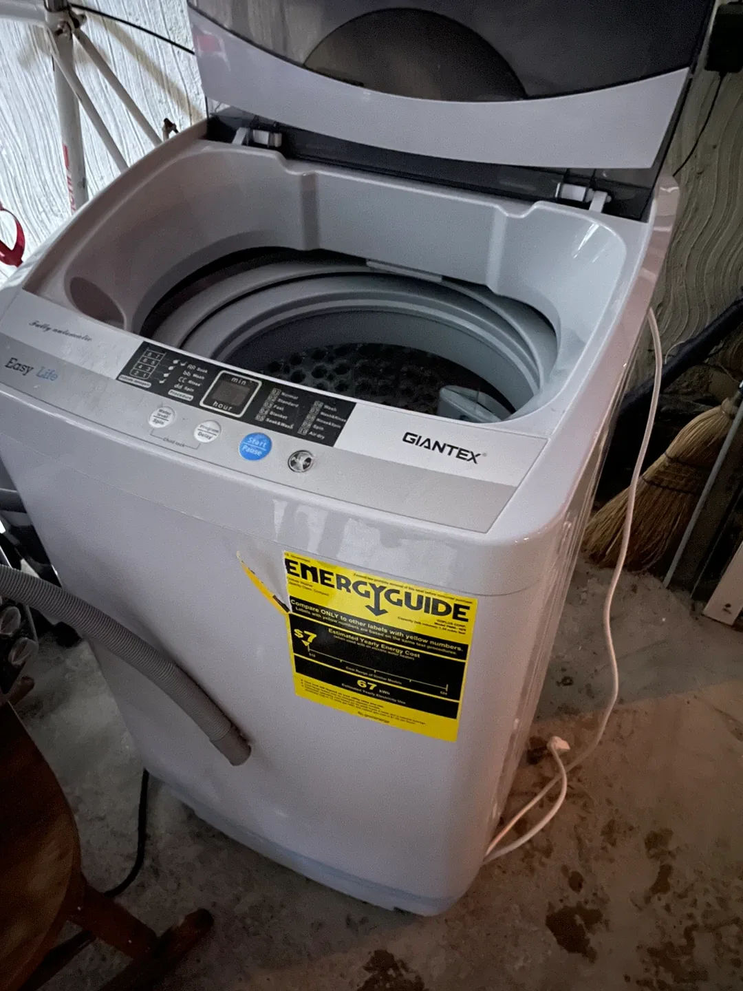 Giantex Easy Life Fully Automatic Washing Machine image indicator(4)