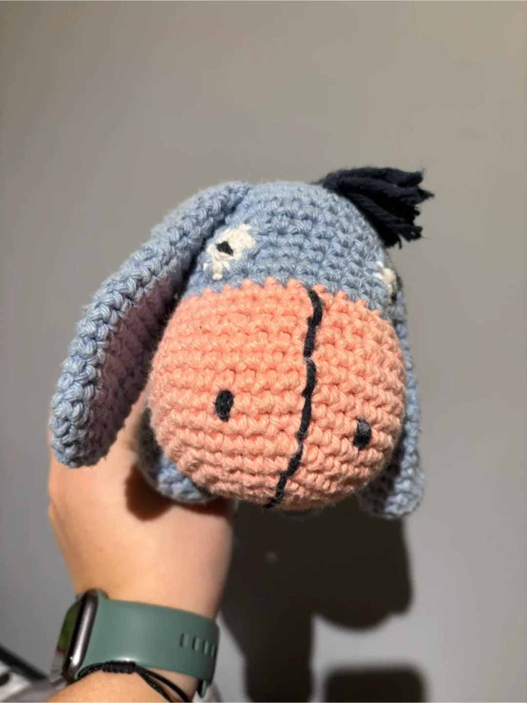 Handmade Crochet Eeyore and Winnie the Pooh Plushie image indicator(2)