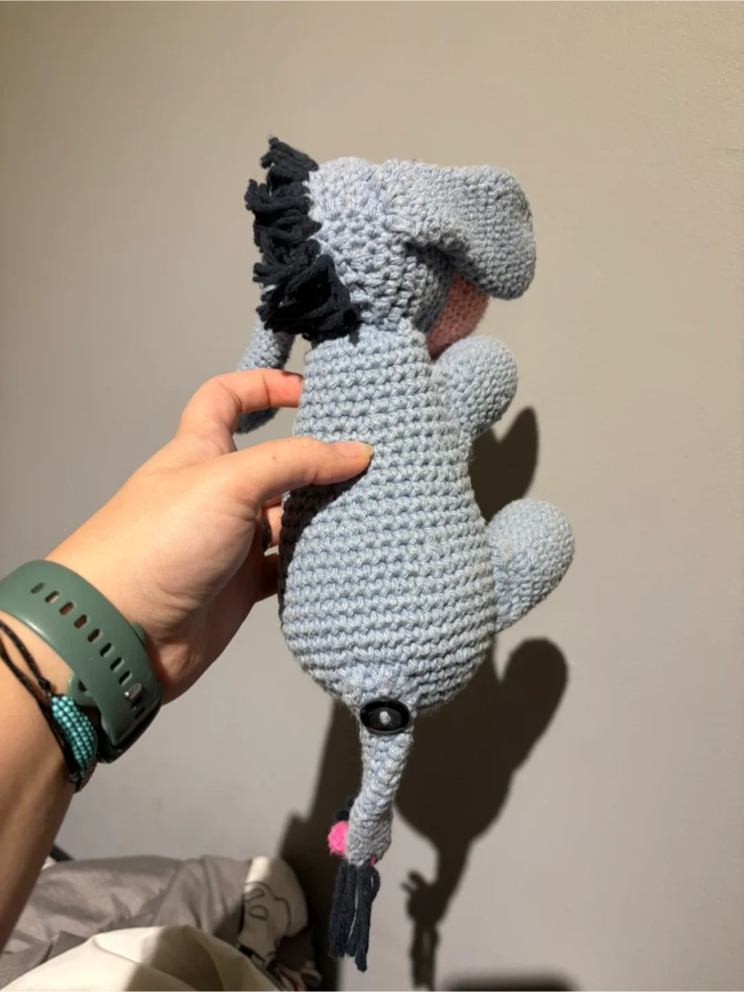 Handmade Crochet Eeyore and Winnie the Pooh Plushie image indicator(5)