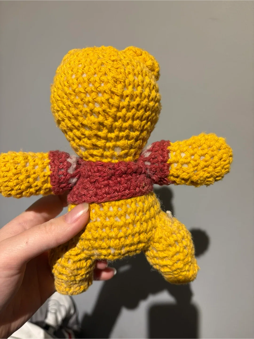 Handmade Crochet Eeyore and Winnie the Pooh Plushie image indicator(9)