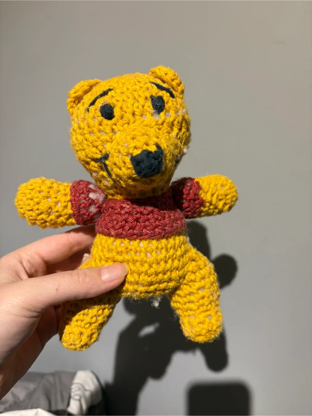 Handmade Crochet Eeyore and Winnie the Pooh Plushie image indicator(7)