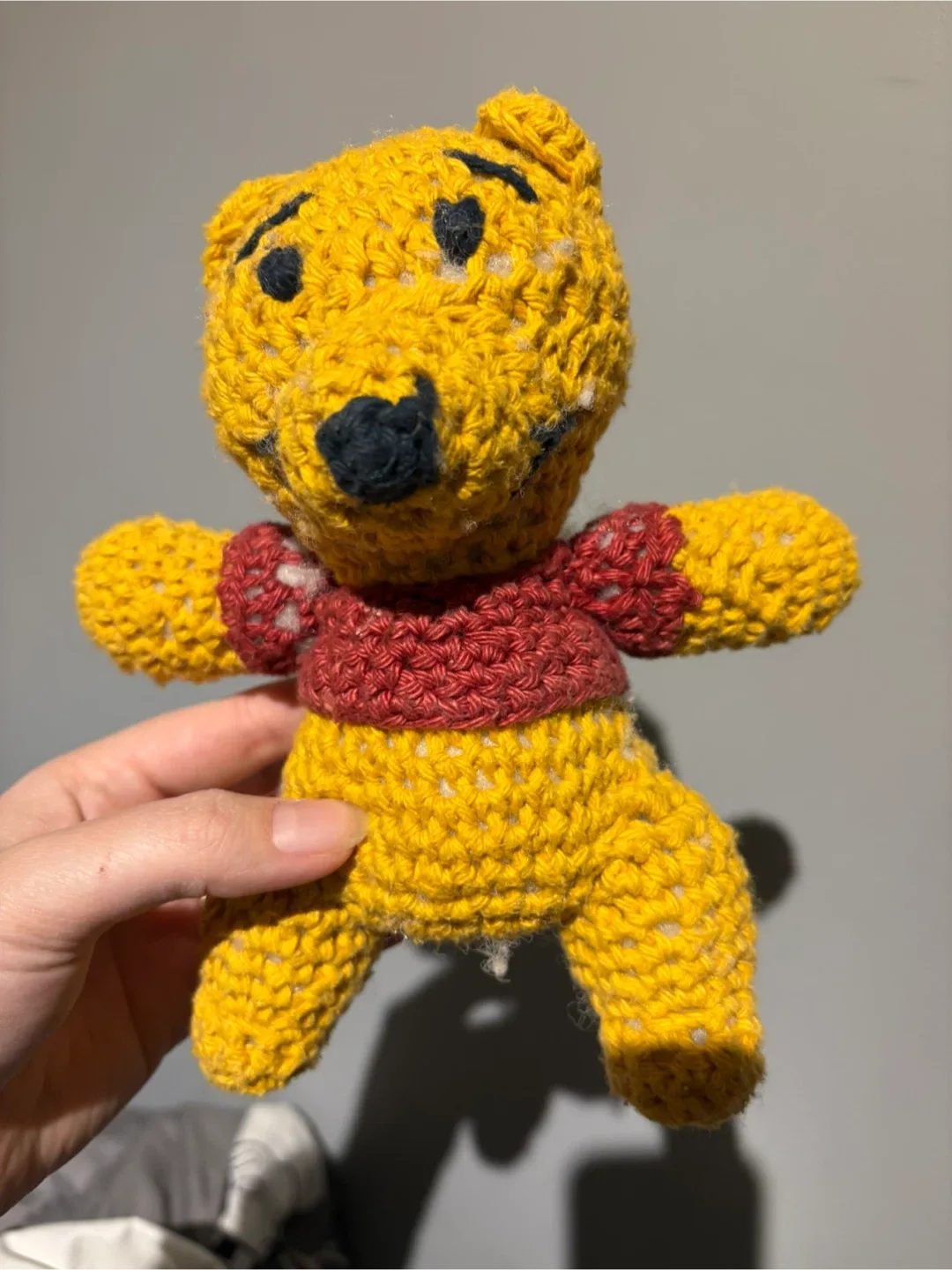 Handmade Crochet Eeyore and Winnie the Pooh Plushie image indicator(8)