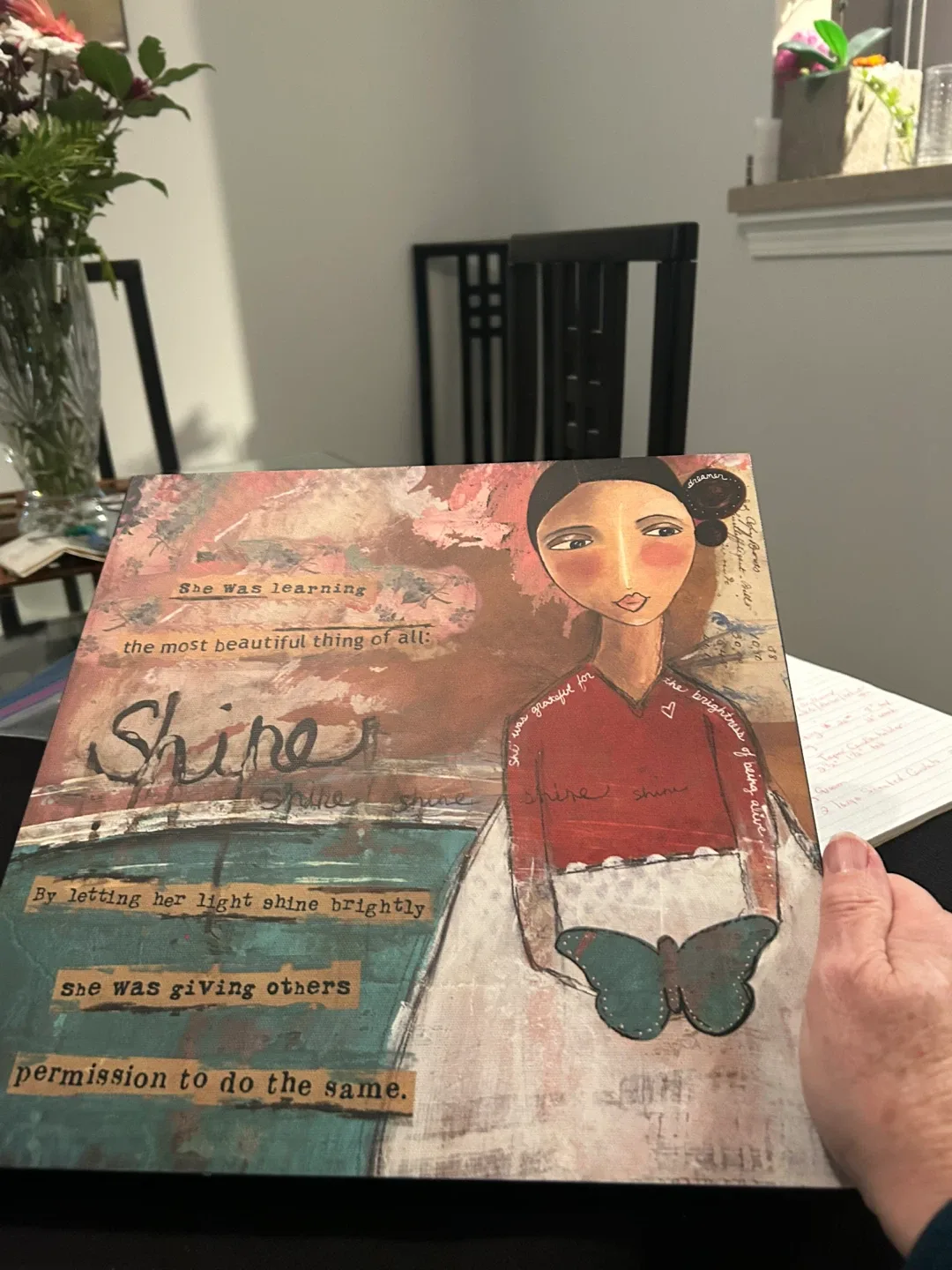 Kelly Rae Roberts 'Shine' Art Block image indicator(2)