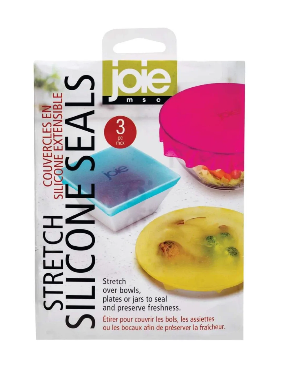 Joie Stretch Silicone Seals - 3 pack