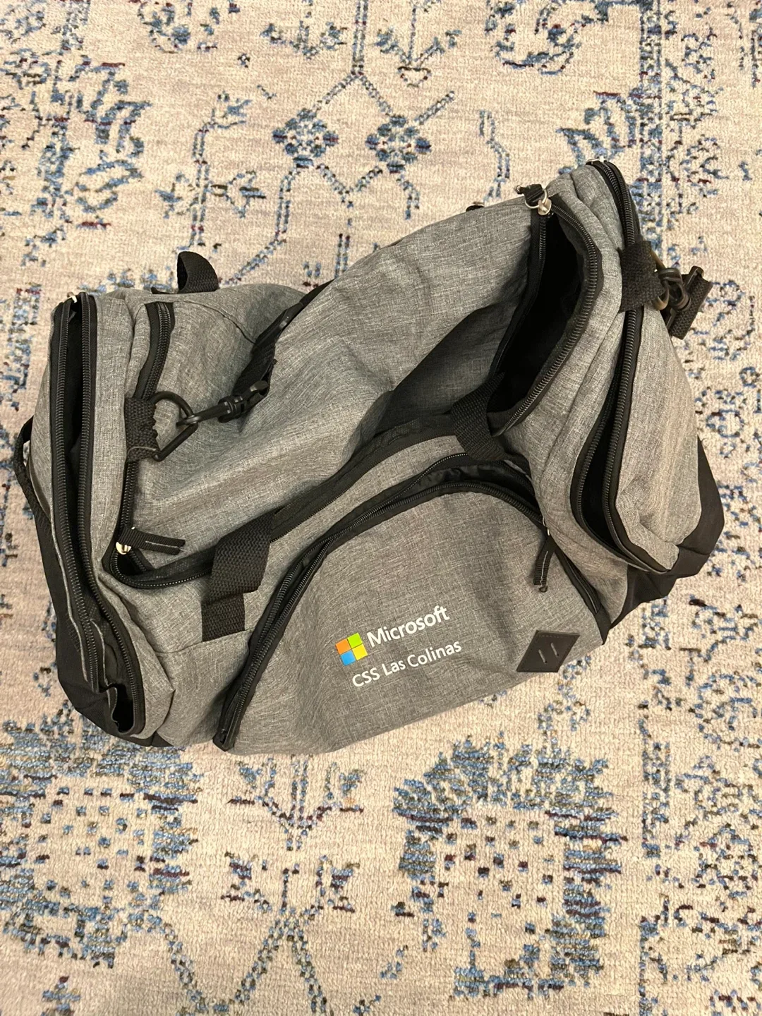 Microsoft CSS Las Colinas Grey Duffel Bag