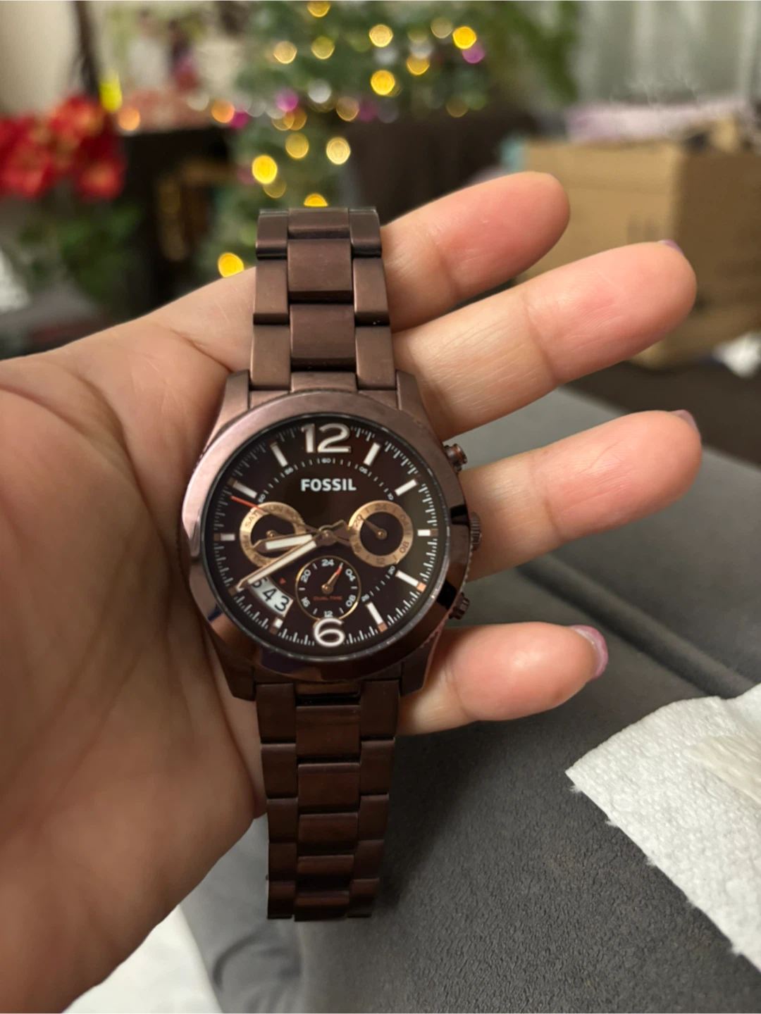 Fossil Brown Watch (women’s watch)