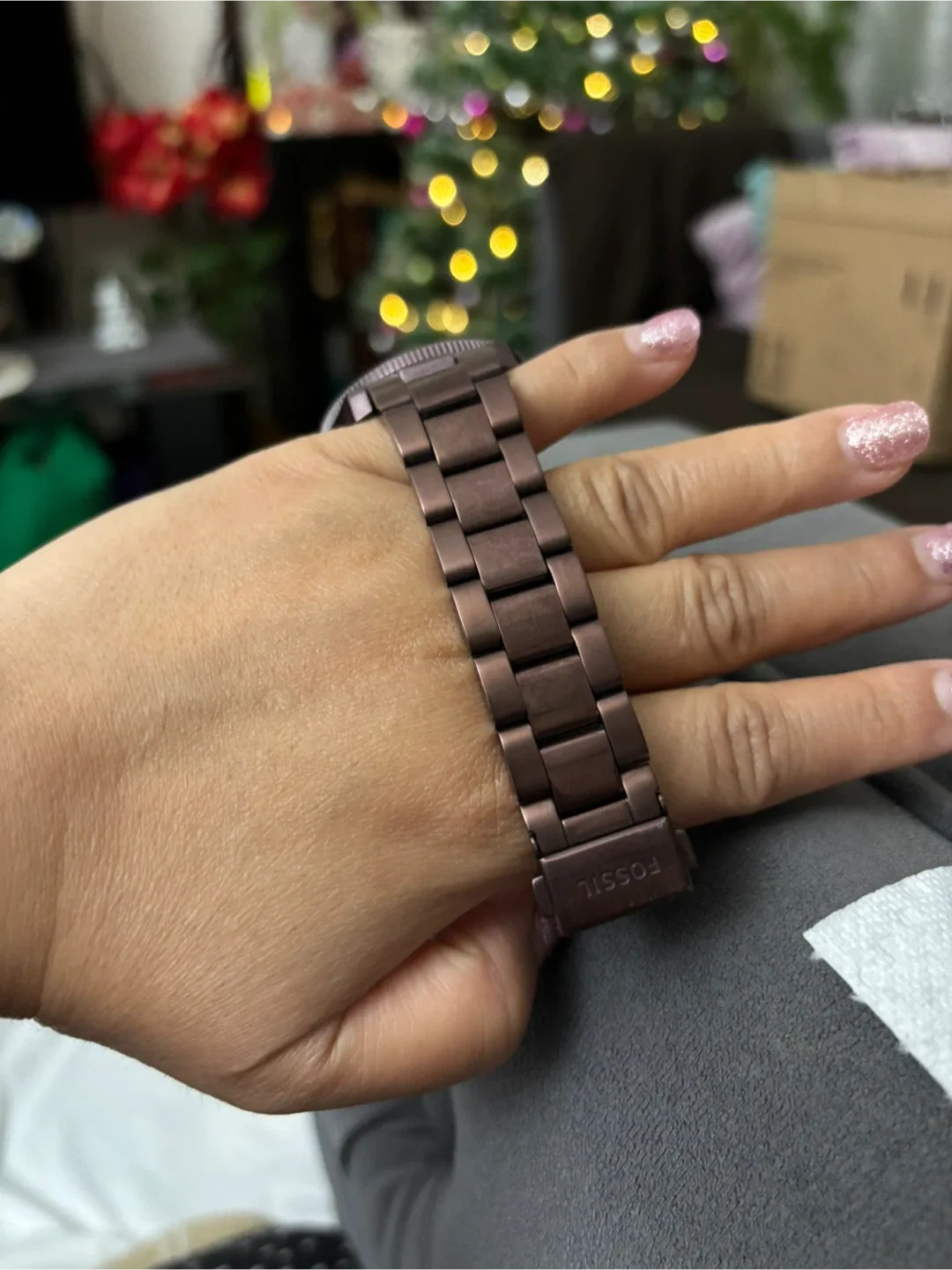 Fossil Brown Watch image indicator(3)