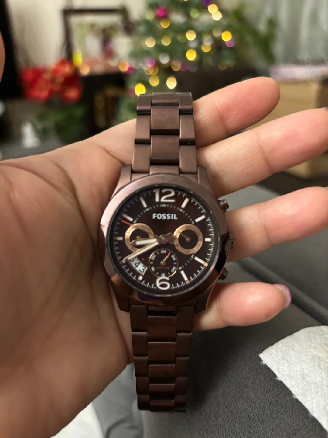 Fossil Brown Watch image indicator(4)