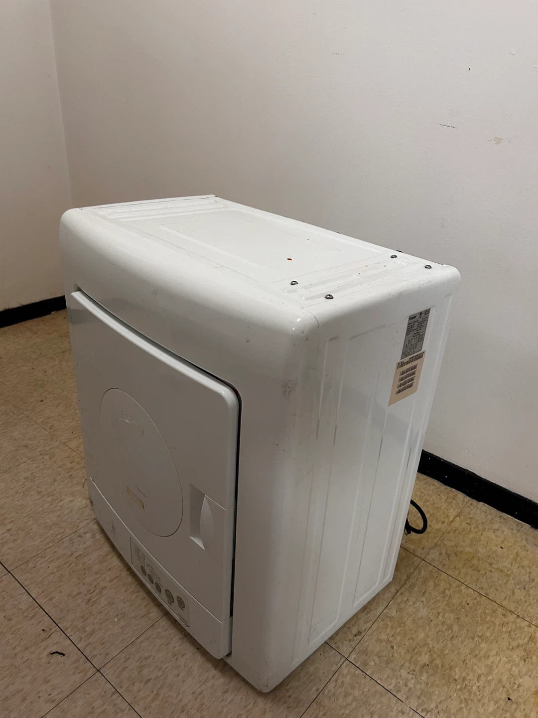 Haier White Clothes Dryer - photo 4