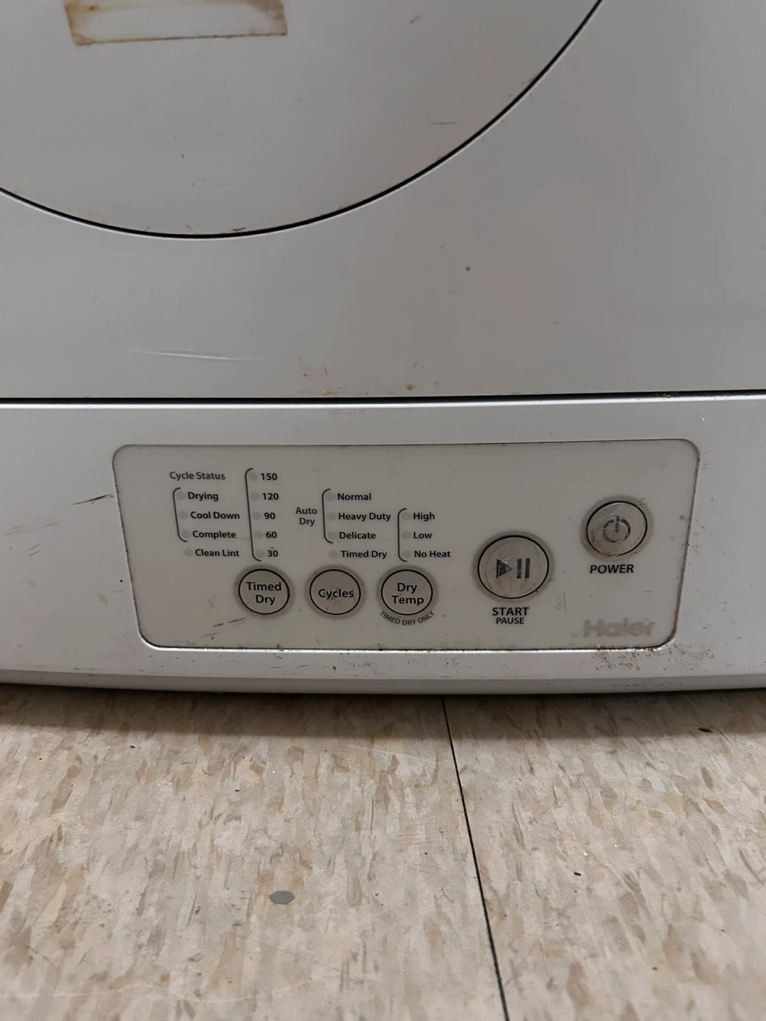 Haier White Clothes Dryer - photo 3