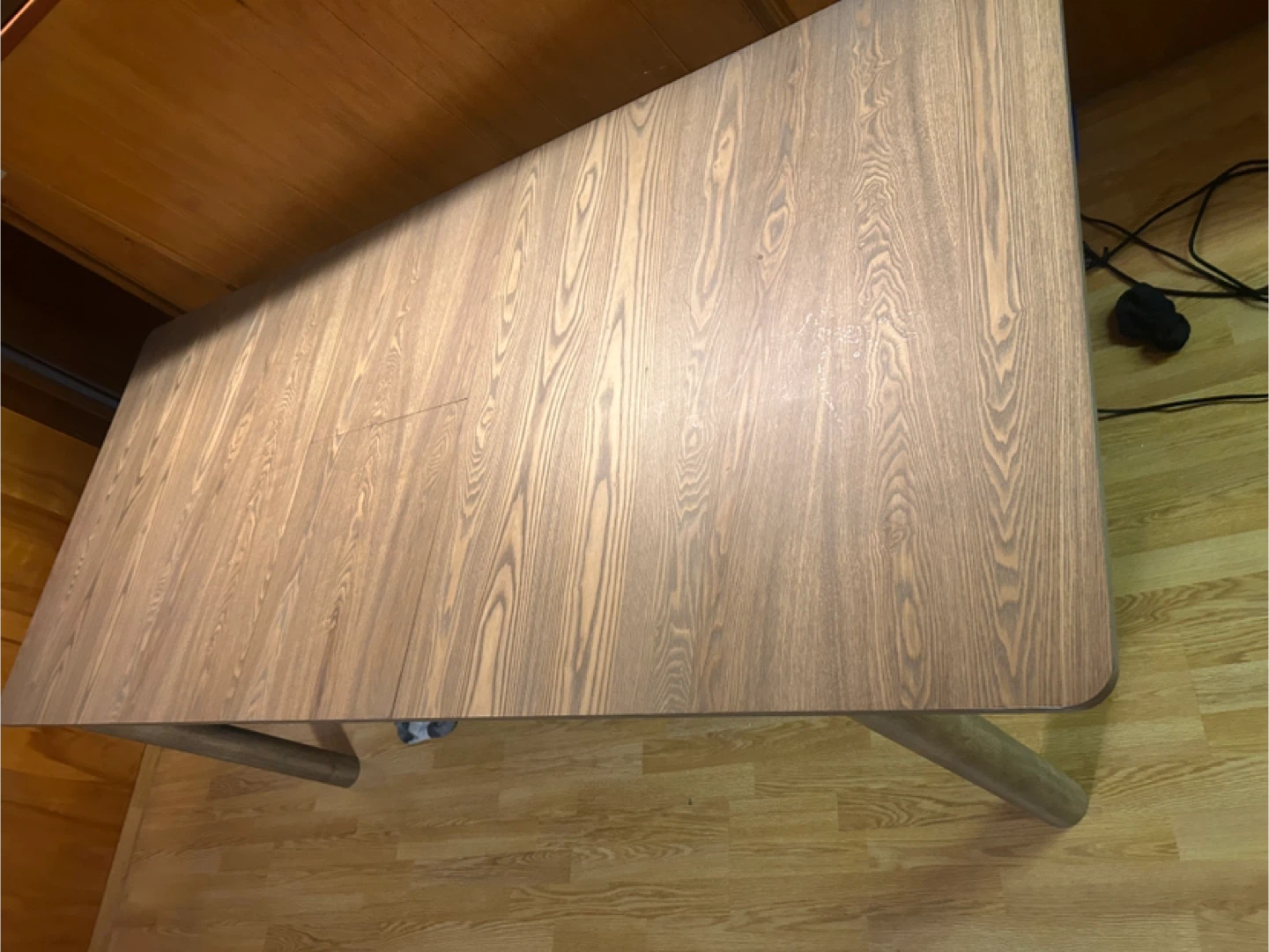 Extendable Wood Dining Table - photo 2
