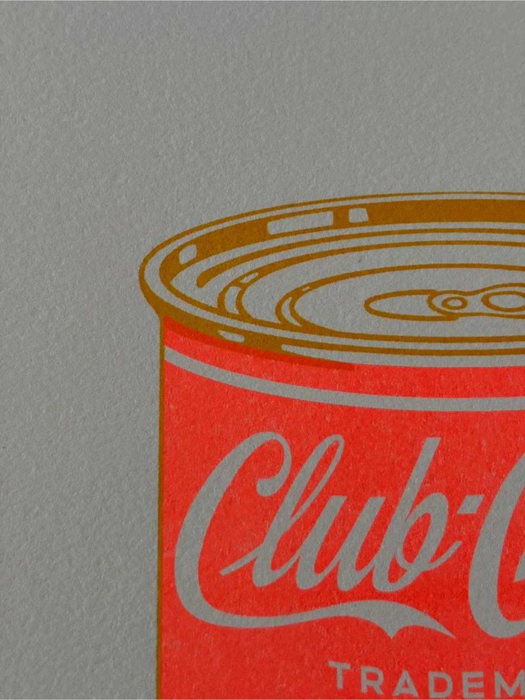 Vintage style crayon and soda artworks screenprint and risograph image indicator(6)