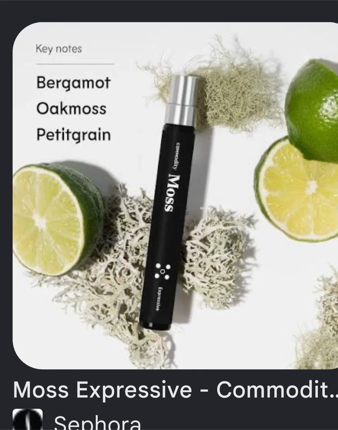 Commodity Moss Expressive Perfume