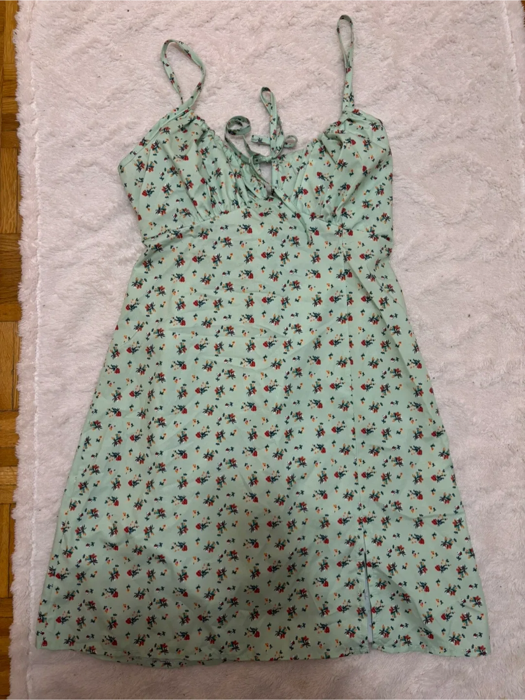 Floral Print Mini Dress