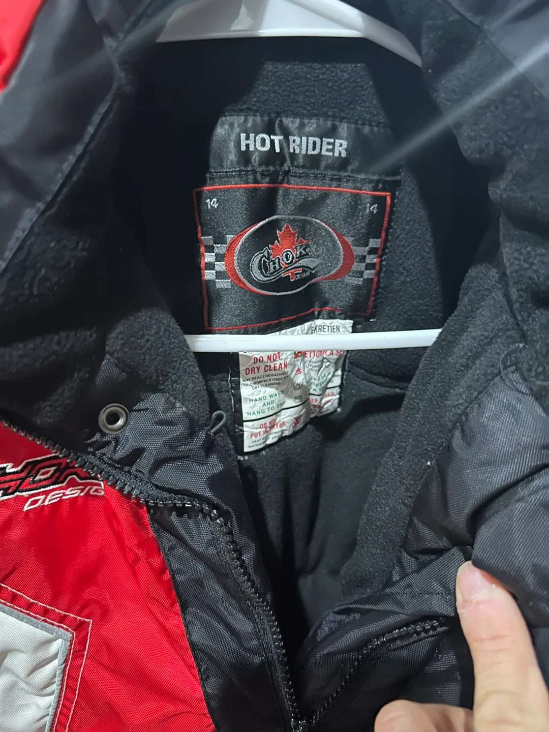 CHOKO Hot Rider Racing Jacket, kids size 14 image indicator(3)