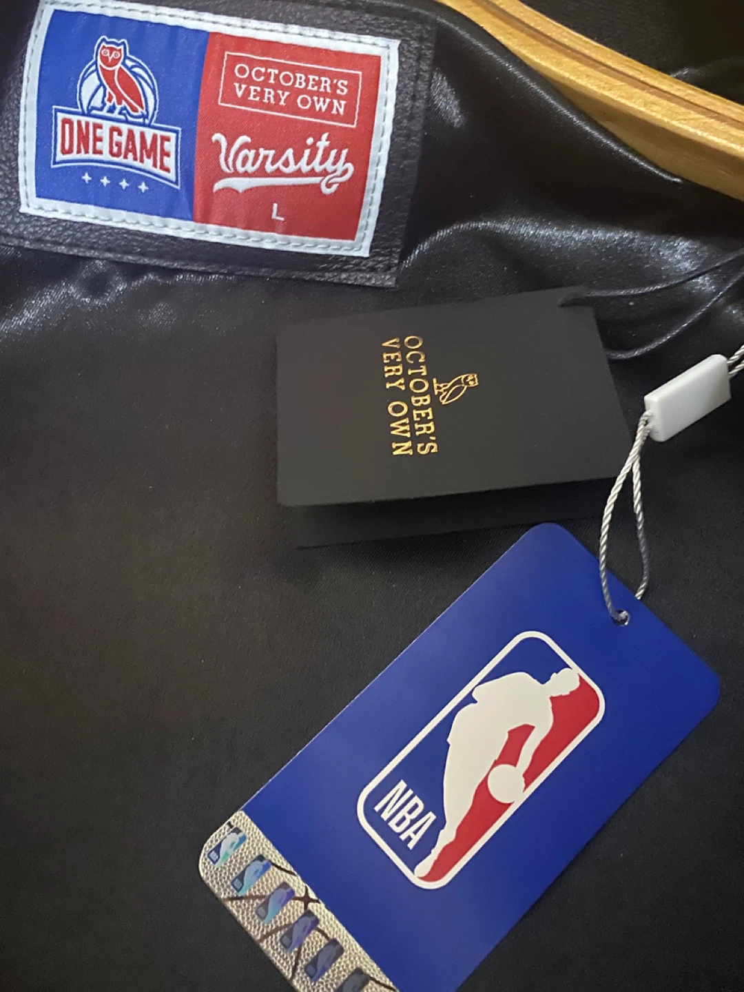 OVO x NBA Celtics Varsity Jacket - Size L - photo 3
