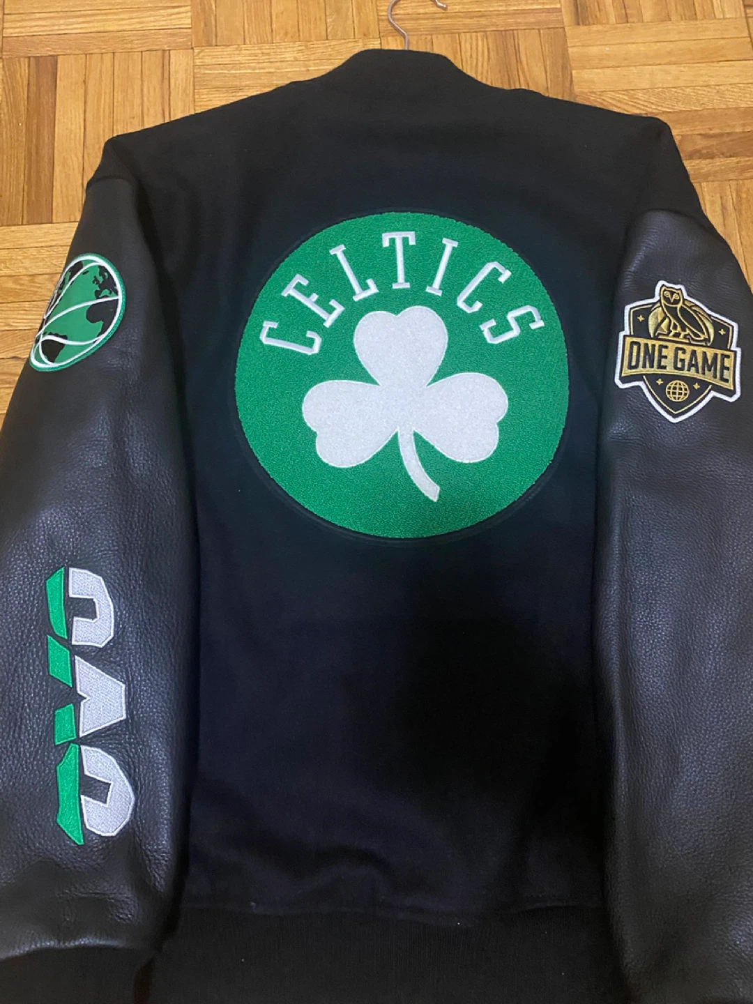 OVO x NBA Celtics Varsity Jacket - Size L - photo 2