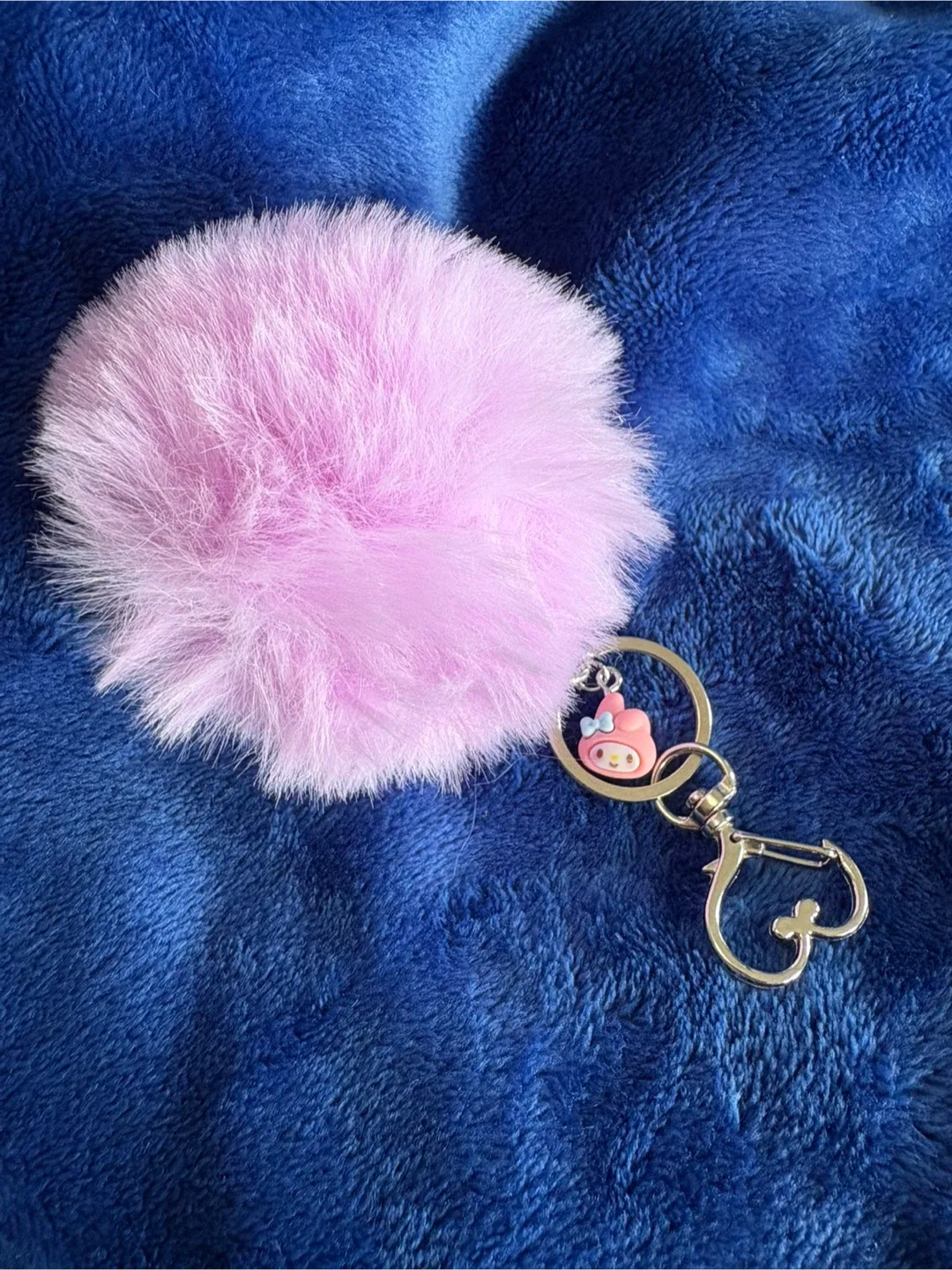 Sanrio Character Fluffy Keychains