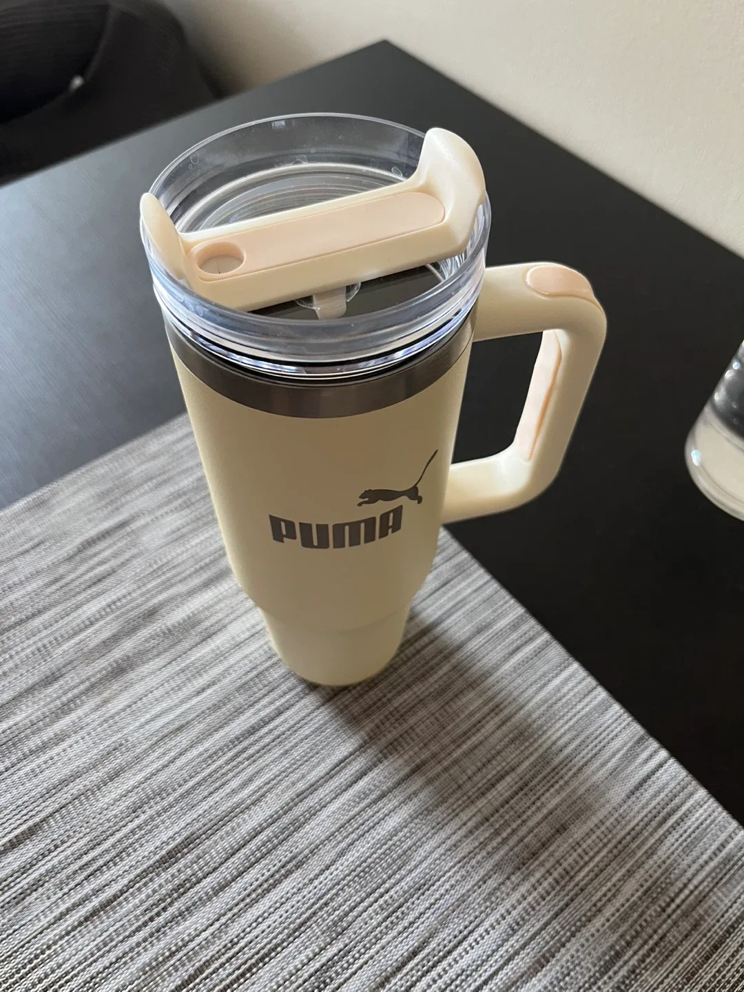 Puma Beige Tumbler with Handle image indicator(2)