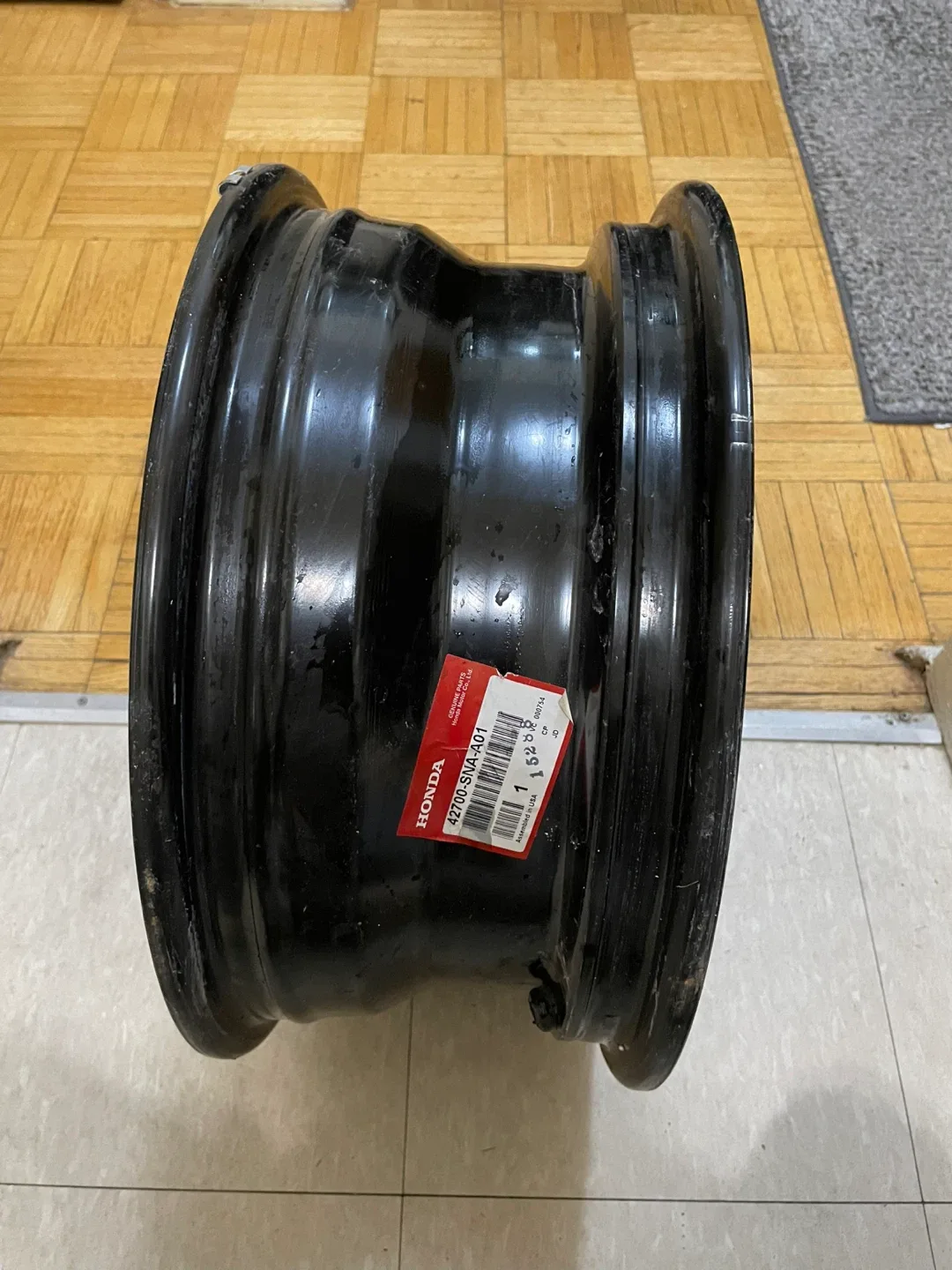 Honda 42700-SNA-A01 Steel Wheel Rim ( Set of 4 ) image indicator(4)