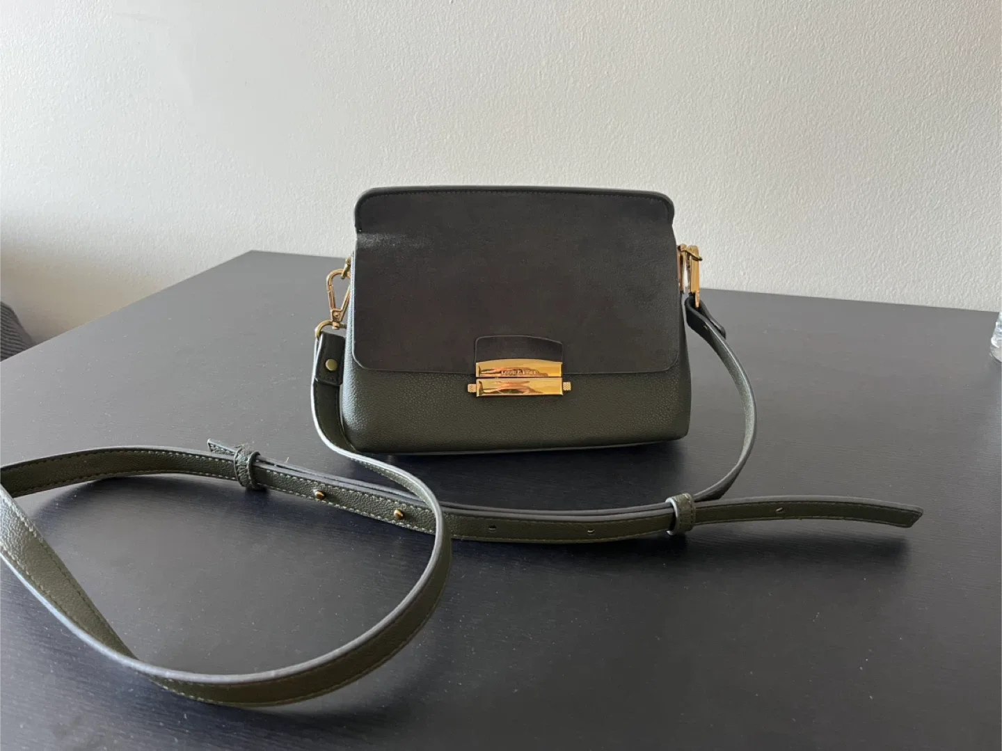 Olive Green Crossbody Bag