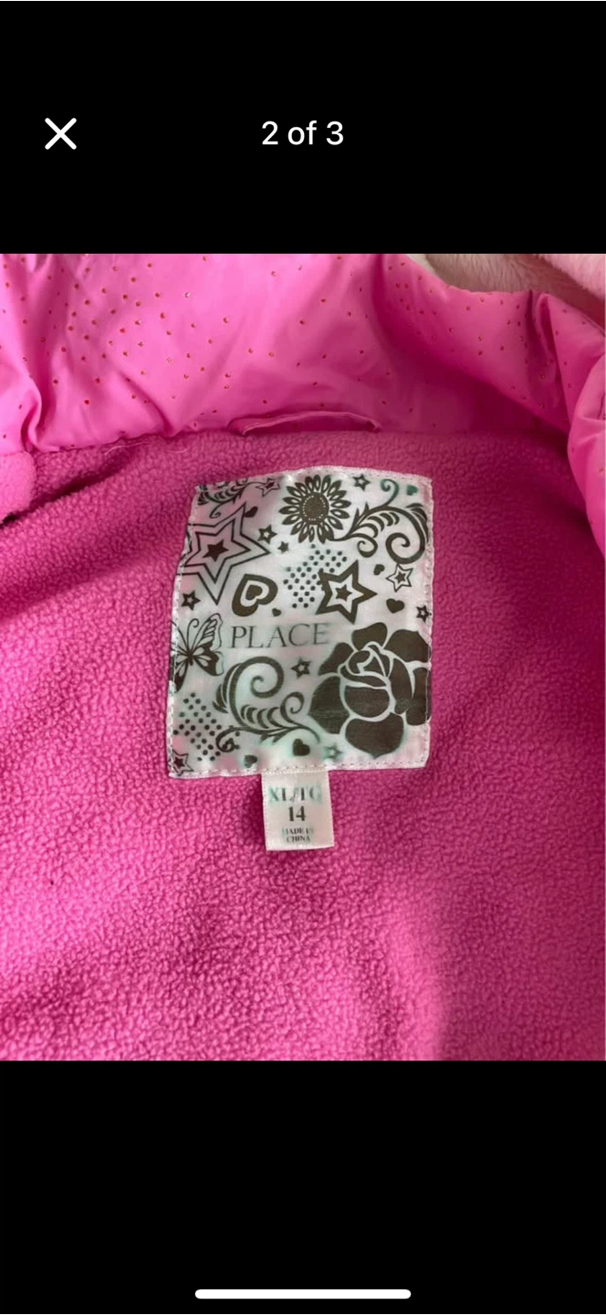 The Children's Place Pink Vest XL (10/12) - photo 3