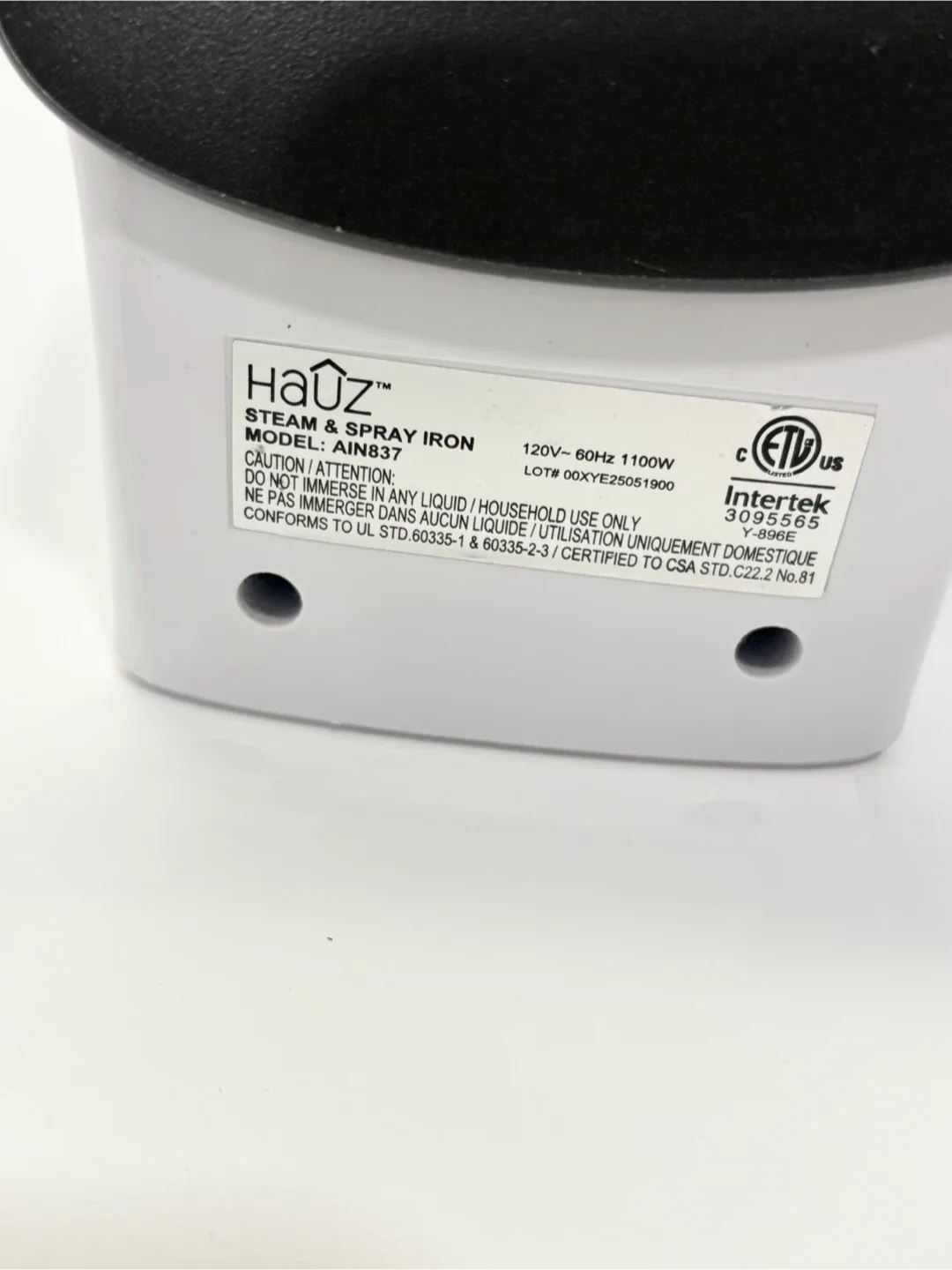 Iron with Non Stick Soleplate by Hauz image indicator(4)