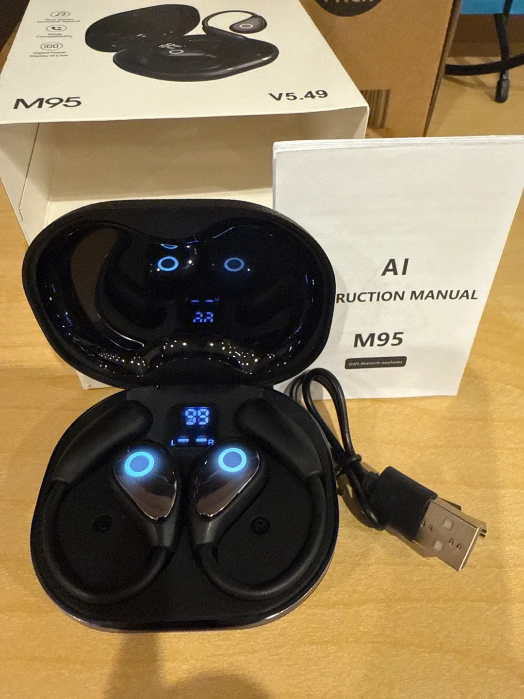 TWS Earphone Digital Power Display - V5.49