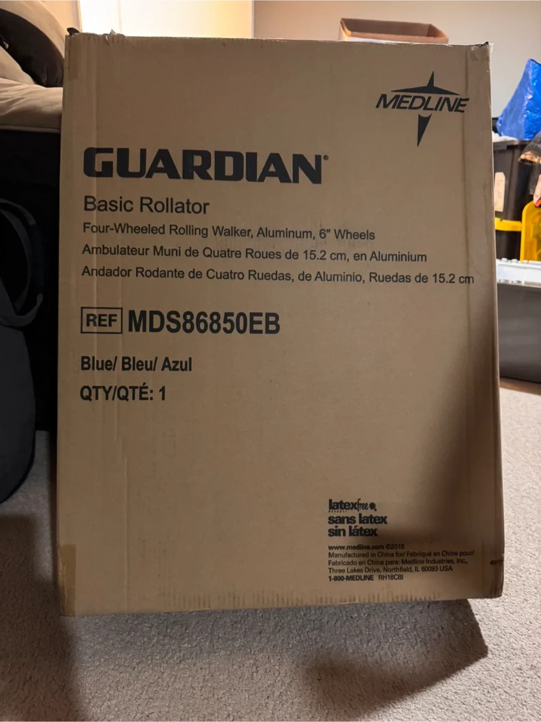 Guardian walker - Blue