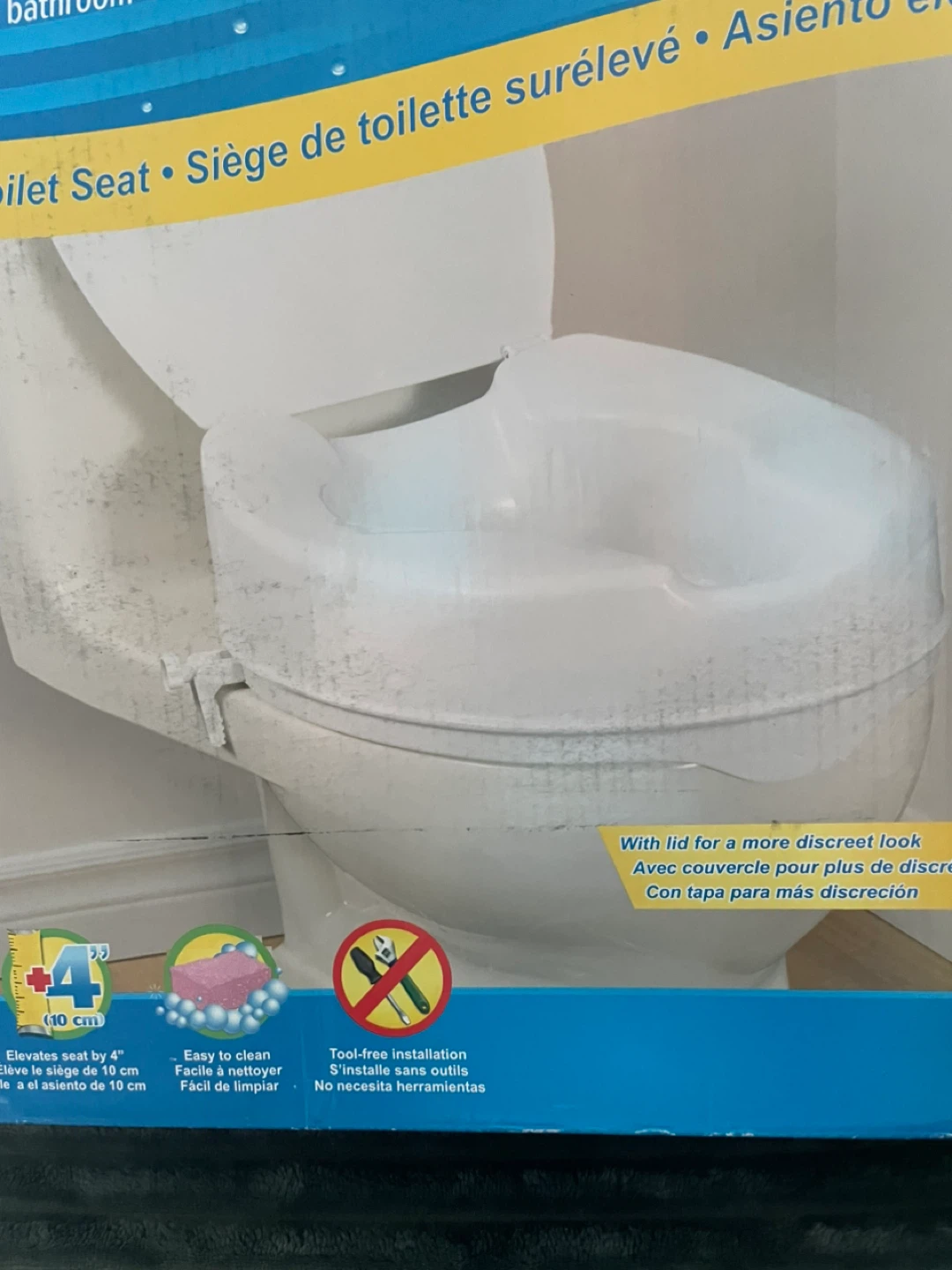 4” portable seat