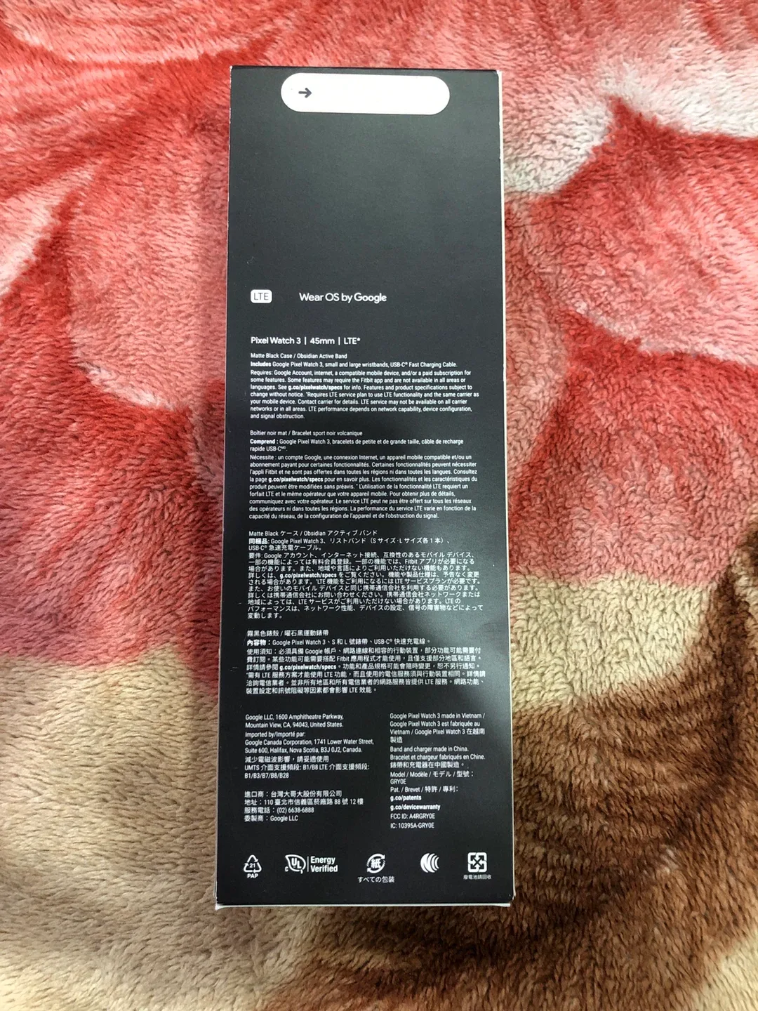 New Google Pixel Watch 3 45mm LTE image indicator(3)