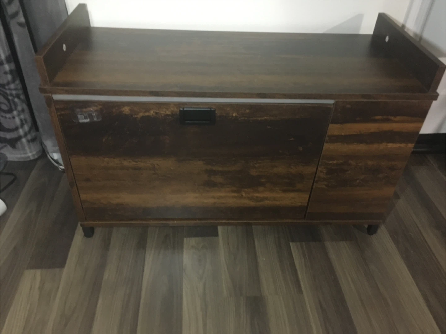 Wood Shoe Storage Bench - 31"x12"x13" - photo 4