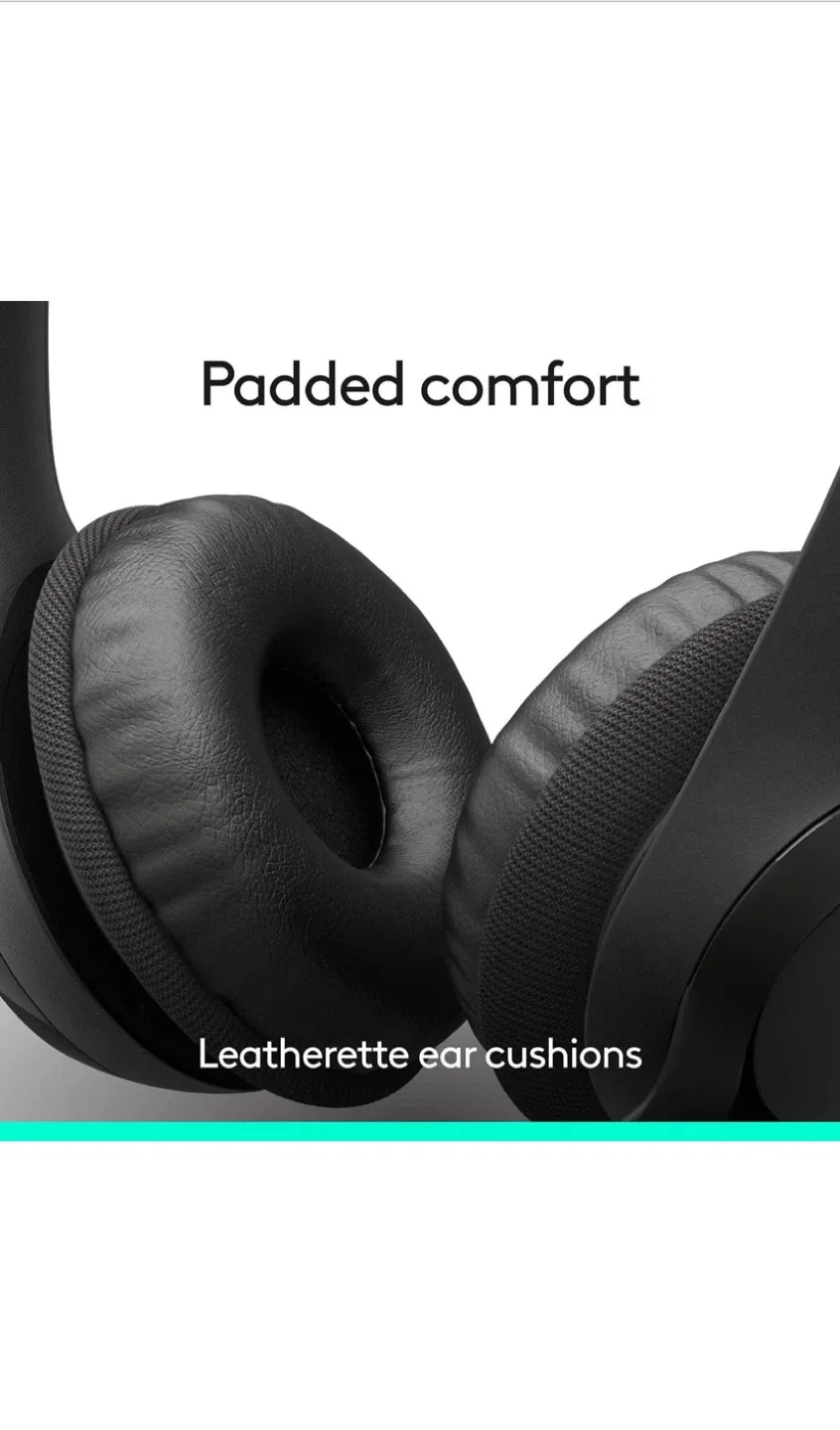 Logitech H390 USB Computer Headset - Black image indicator(5)