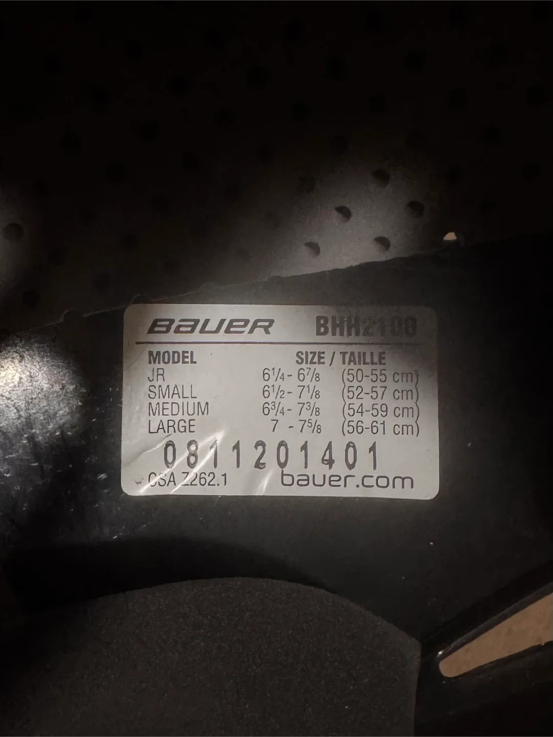 Bauer TrueVision Hockey Helmet, Size Medium image indicator(4)