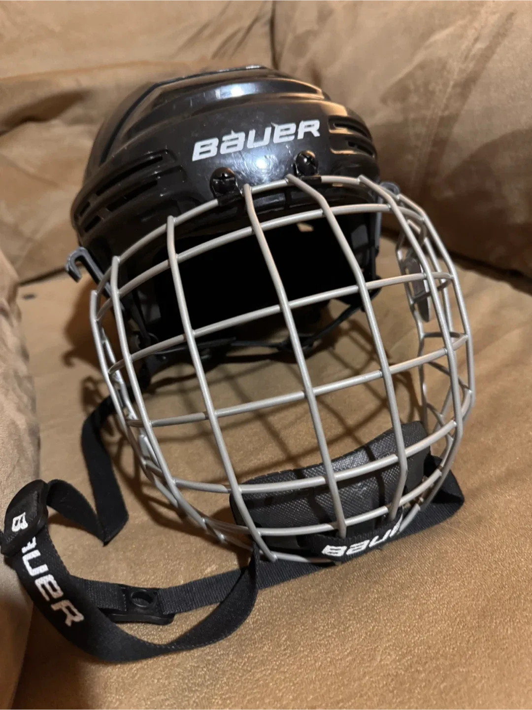 Bauer TrueVision Hockey Helmet, Size Medium