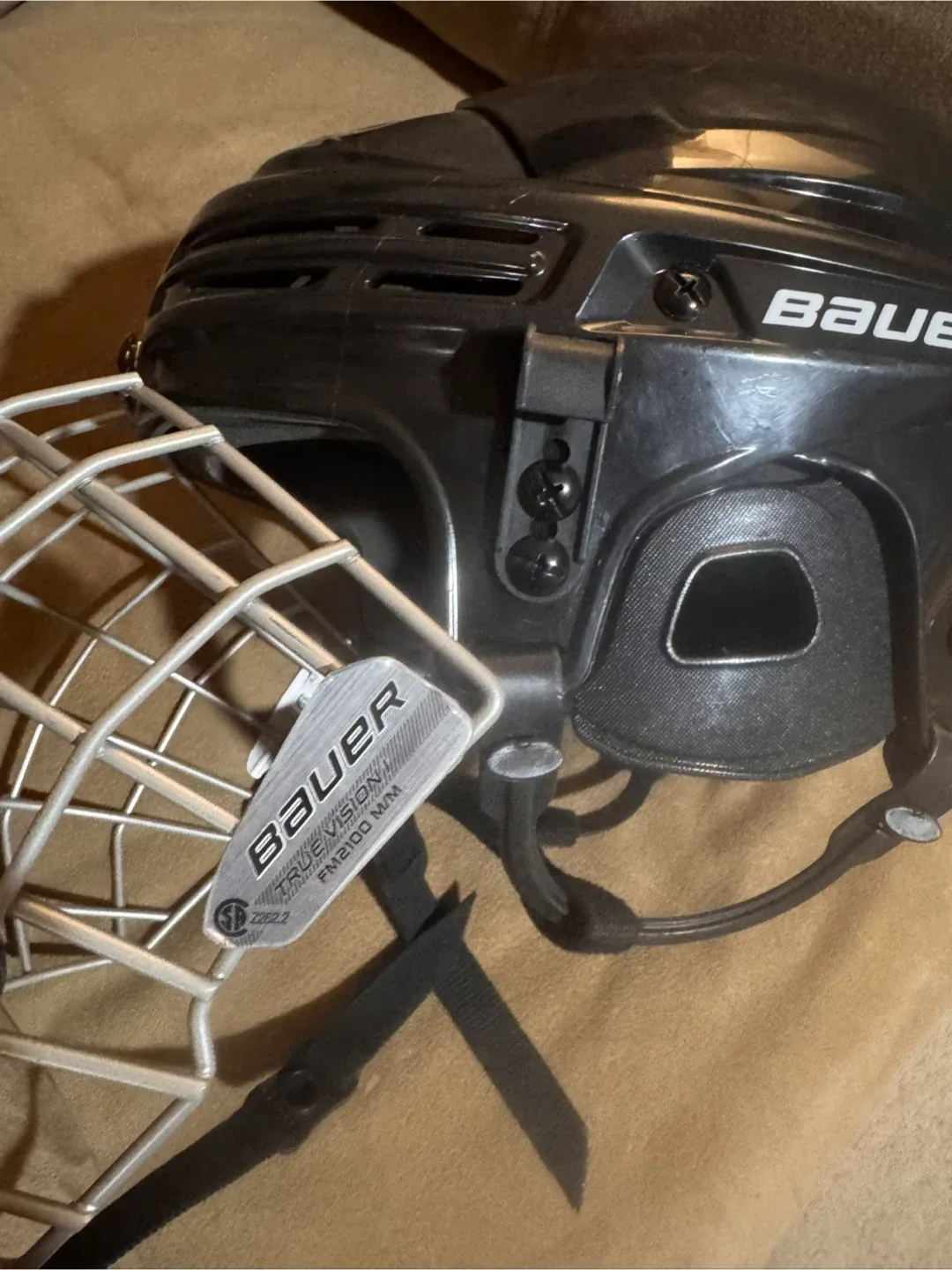 Bauer TrueVision Hockey Helmet, Size Medium image indicator(2)