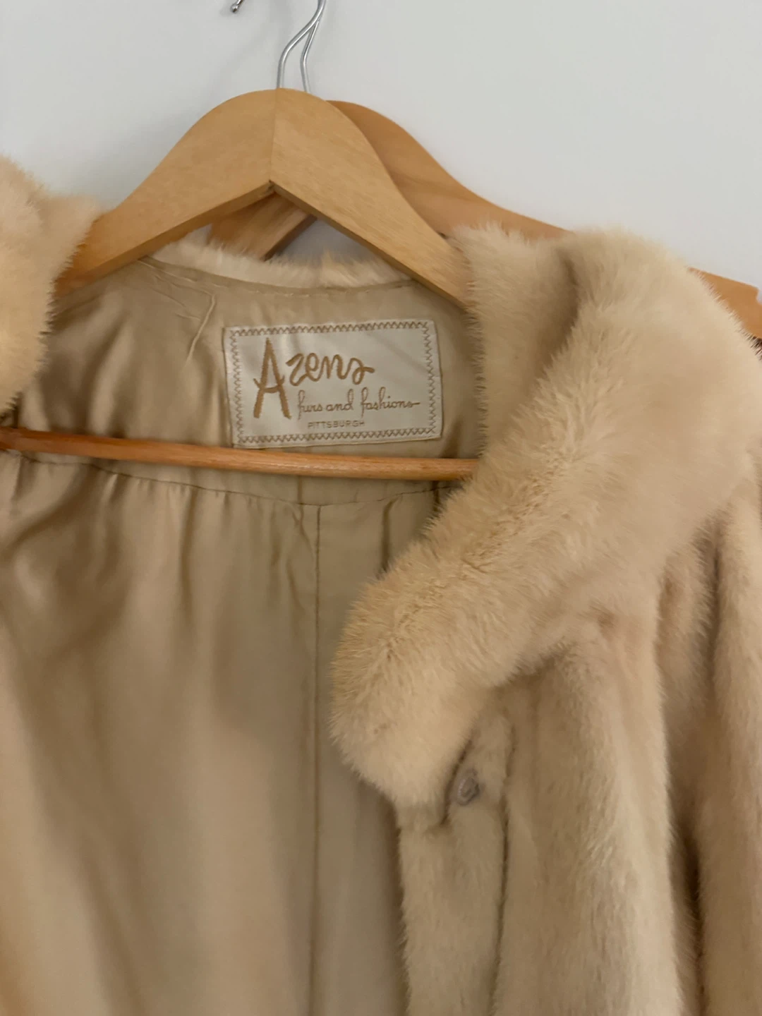 Real Mink Fur Coat Vintage - photo 4