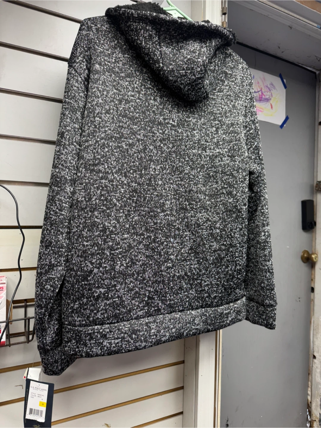 U.S. Polo Assn. Sherpa Lined Hoodie - Size M - photo 4