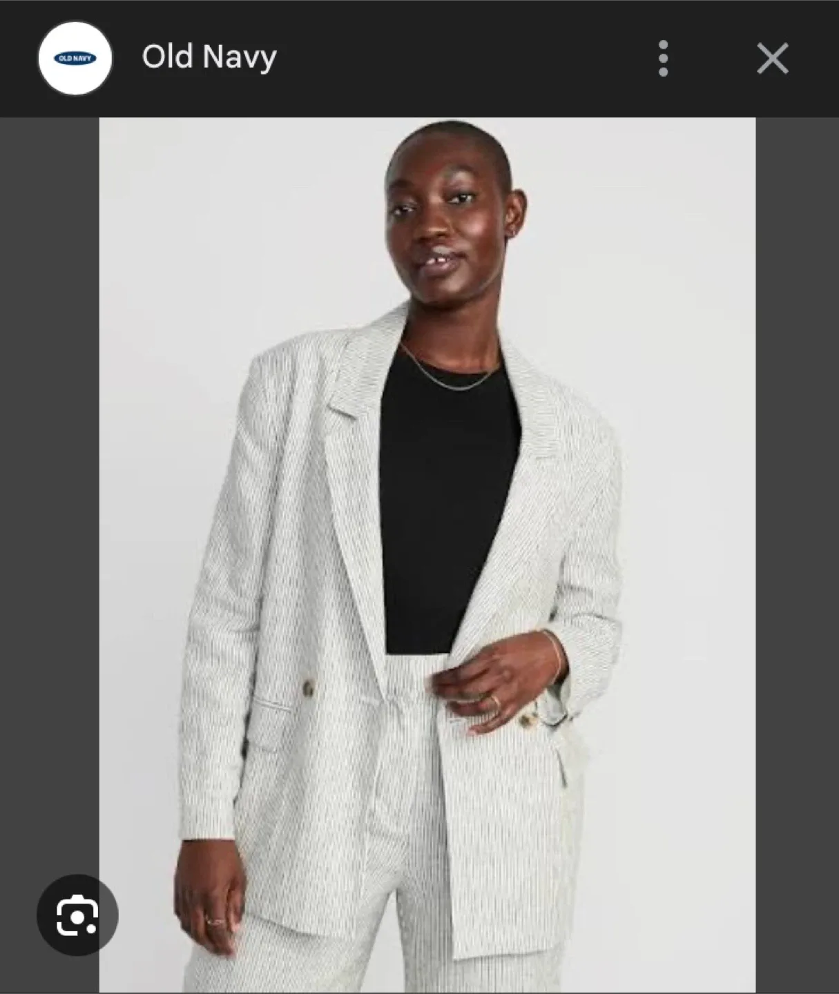 Lightweight Boyfriend blazer oversized